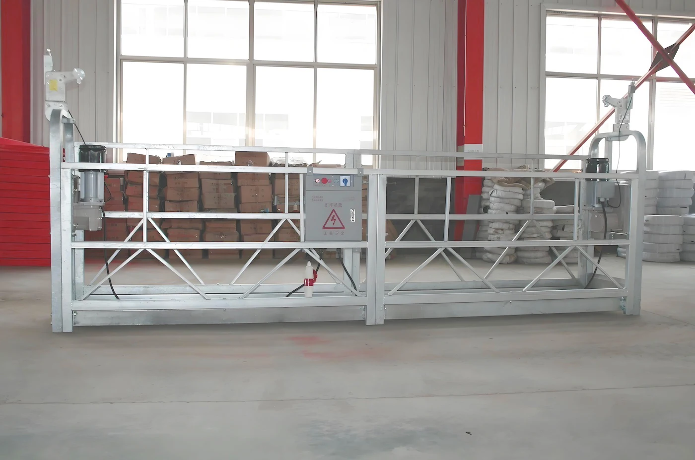 ZL800 Electric Construction Lifter New Aluminum Gondola Lift Cradle Platform Hotels Machinery Repair Shops Used Engine Motor