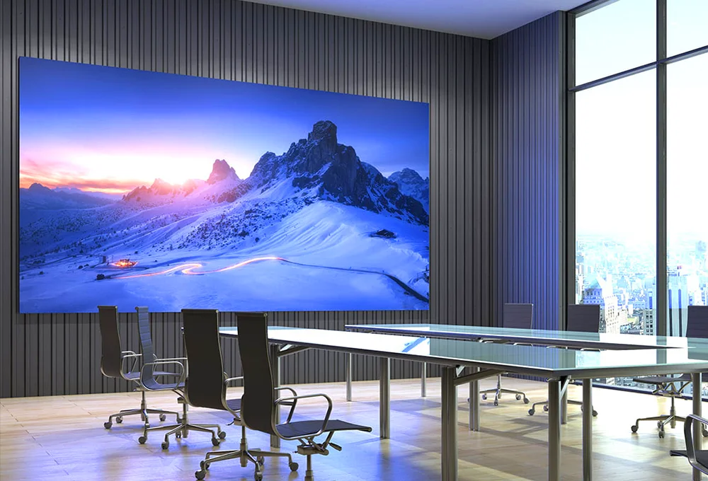 Ultra HD Indoor Wall Mounted LED Video Wall GOB P0.9 P1.2 P1.5 P1.8 P2 LED Display Screen Panel Fixed Pantalla Screen