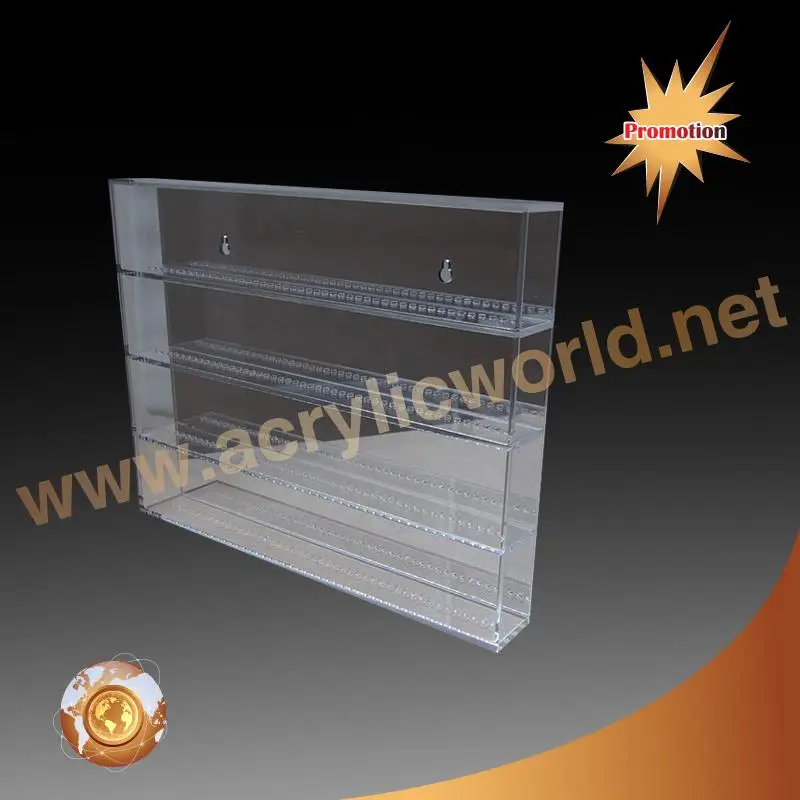 Acrylic LEGO display stand with mirror acrylic lego display rack acrylic toy cover