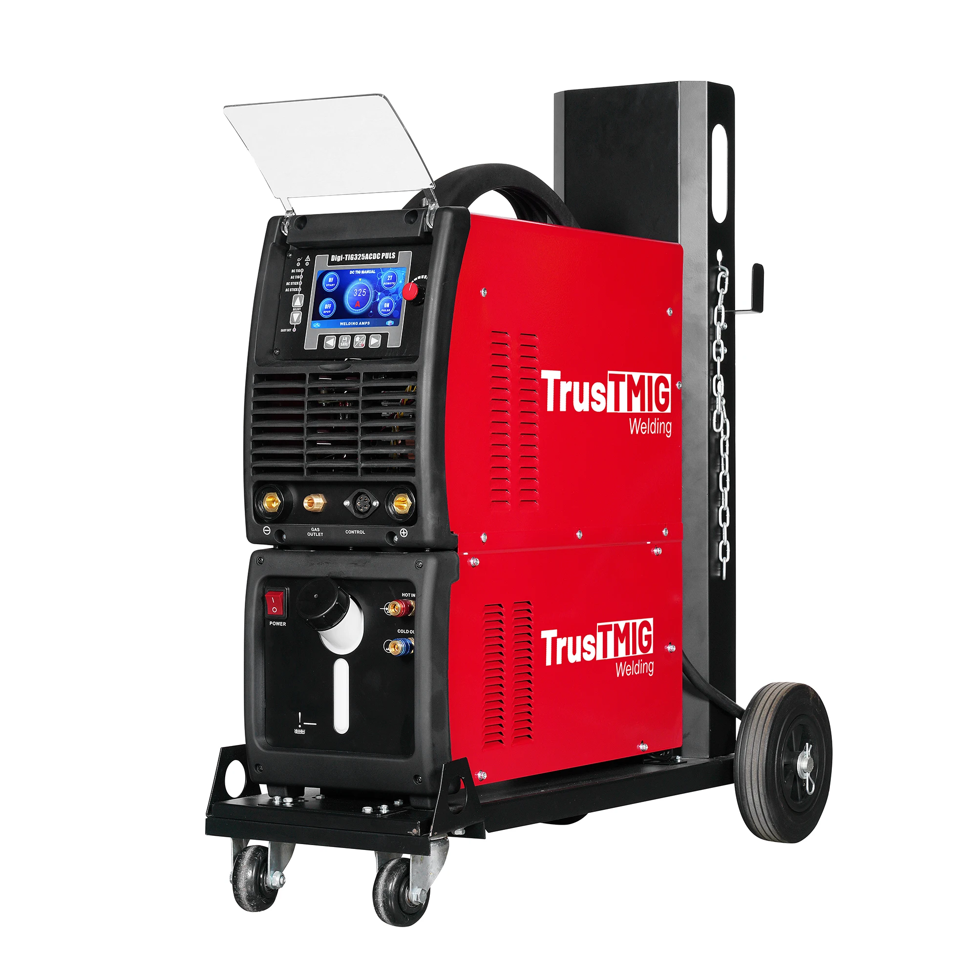 400 В 230 Tig Ac Dc алюминиевый IGBT Цифровой инвертор дуговой сварки ТИГ MMA сварочный аппарат