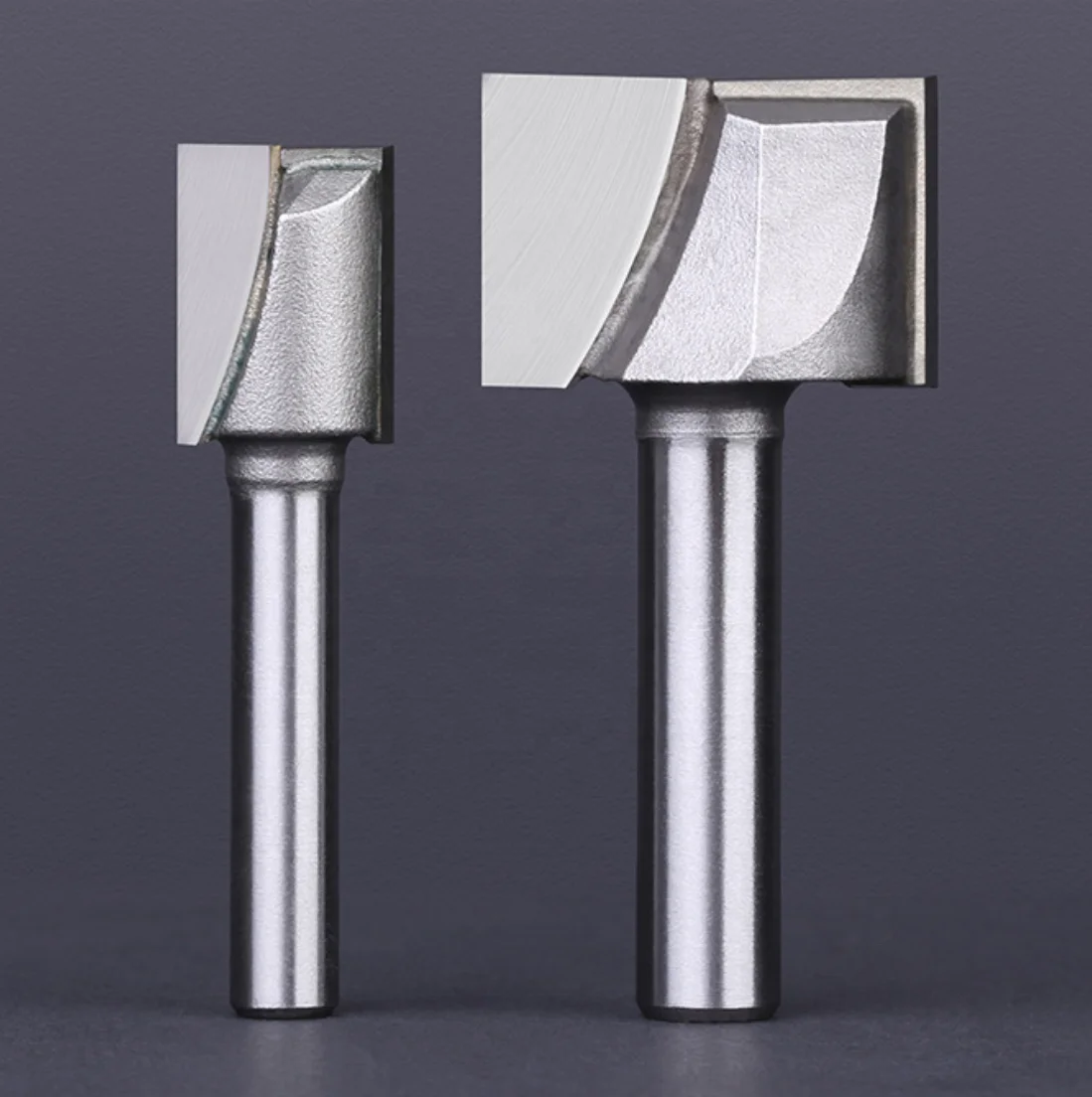 Shank Bottom Clean Bit 30mm Clean Planing Bottom Router Bit 6mm Door Cutting tools 1/2 Router bit set woodworking