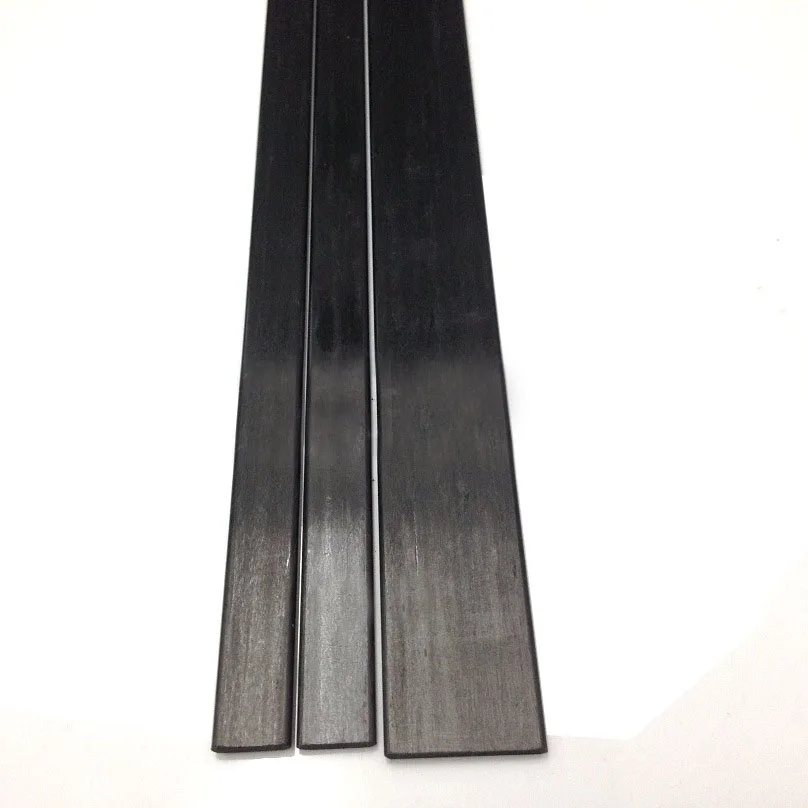 Manufacturer 0.5mm 0.8mm 1.0mm 1.5mm thin carbon fiber strips and rods factory