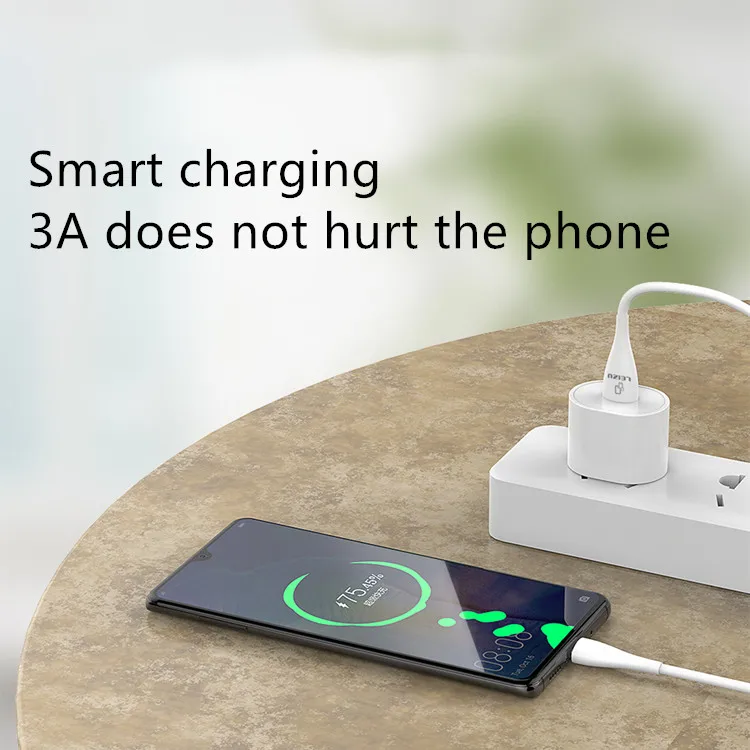 Многофункциональный usb-кабель для зарядки Leizu с пользовательским логотипом ультратонкий зарядный мобильного телефона android type-c