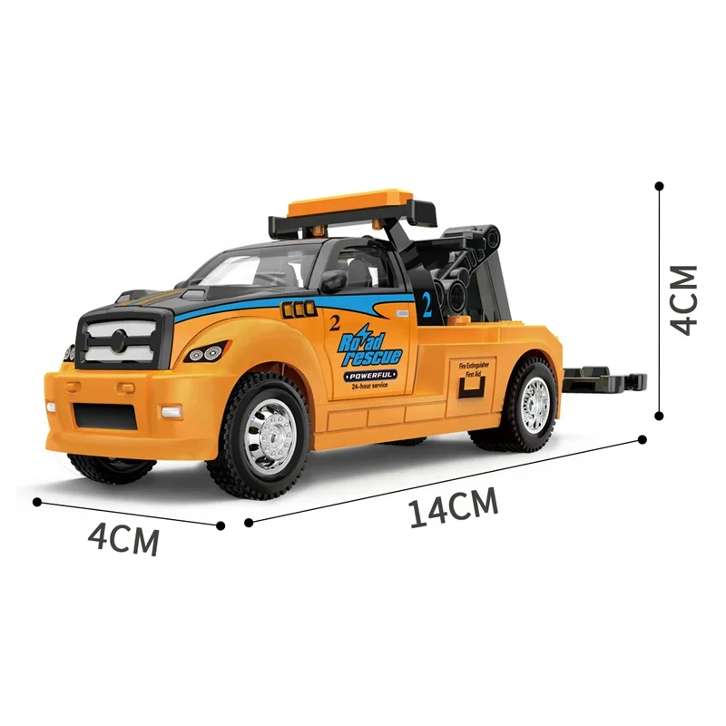 Custom Design Plastic Toy Car Eco-Friendly Toy Pull Back Vehicle Hot Sale Market Kids Toy Trailer With Mini Slide Car OEM/ODM