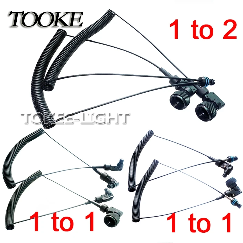 Dropshipping Useful Scuba Double L-type Multi-core Optic Cable Diving Underwater Equipment Fiber Optic Cable Price