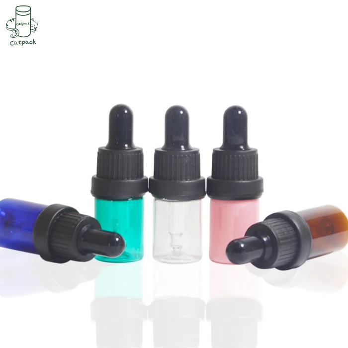 5ml twist Bottle Plastic Hair Oil Bottle Steel Needle Dropper Applicator Bottle For Flavorings And Hair Oil