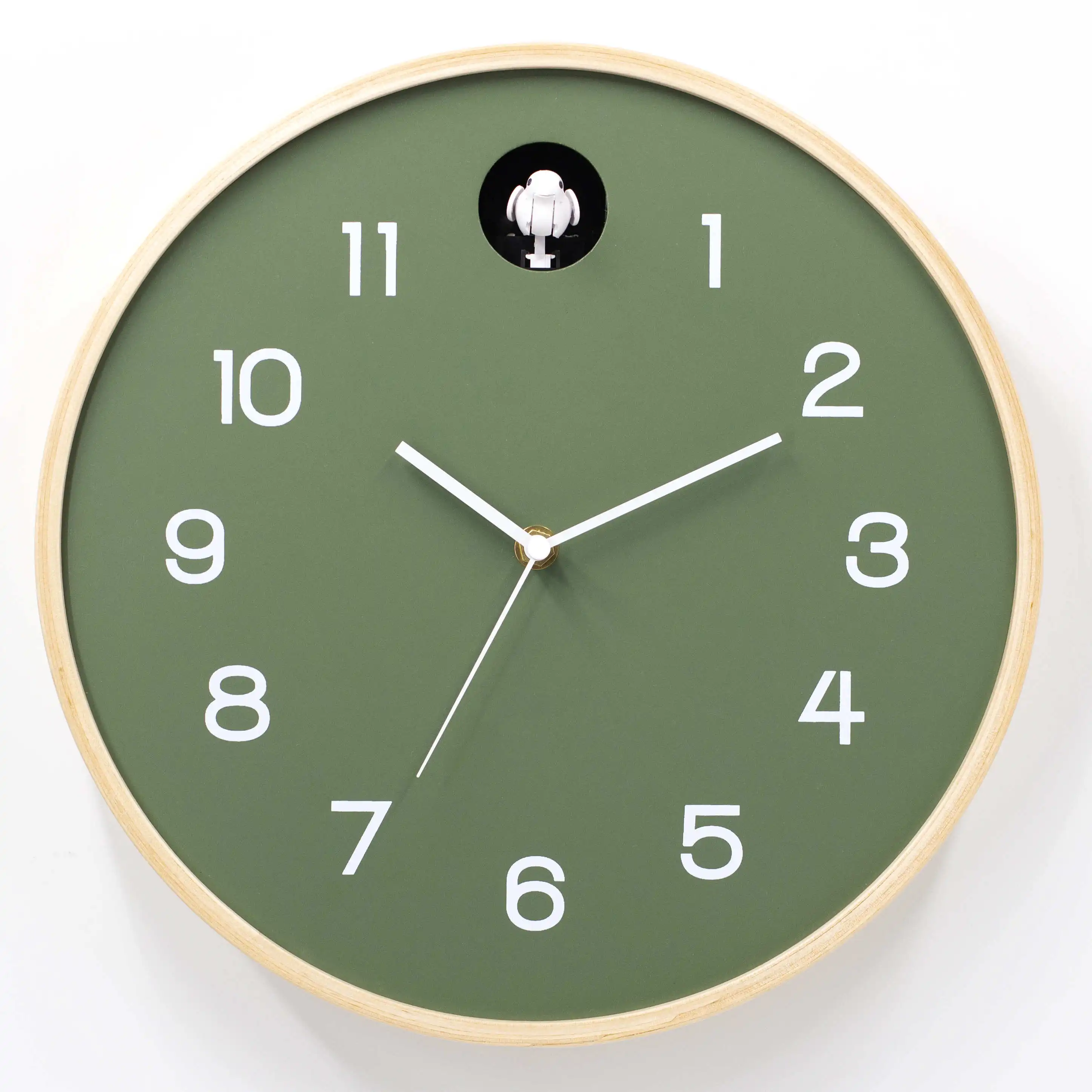 Customized Modern Cuckoo  Natural Bird Voices, Simple Fashion Wood Creative Pendulum Clocks,Unique Home Decor