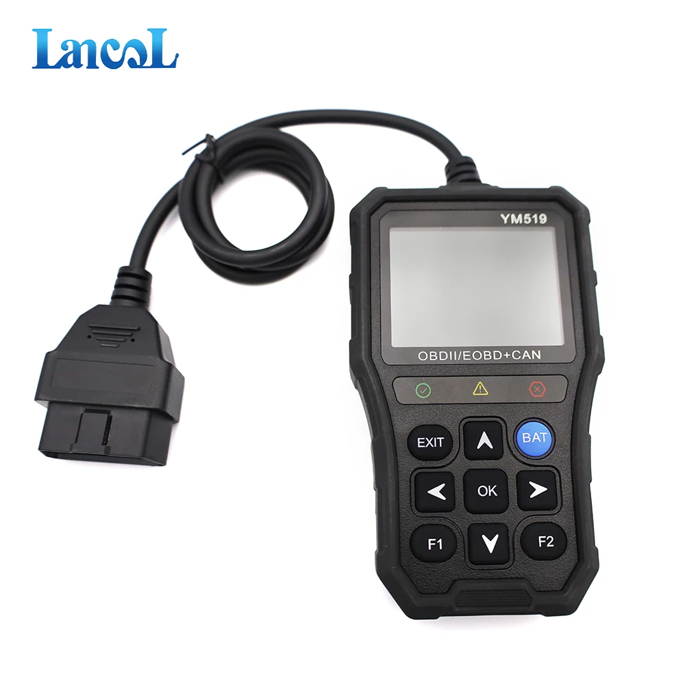 Lancol Portable Automotive car obd2 scanner code reader Diagnostic tools Component testing