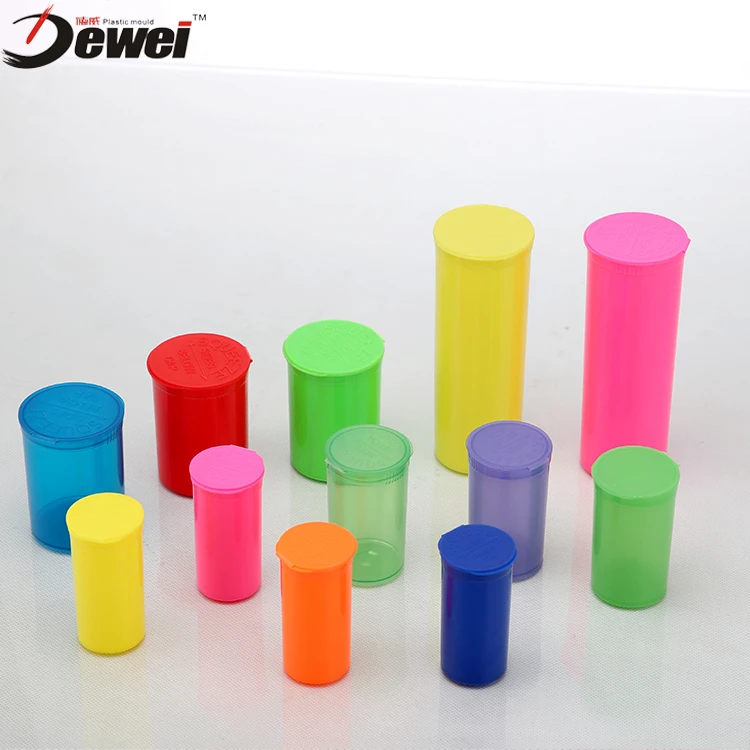 5dr/6 Dr/13dr/19 dram /30dr/60dr/90dr Pop Top Vial/Bottle/Tube smell proof container