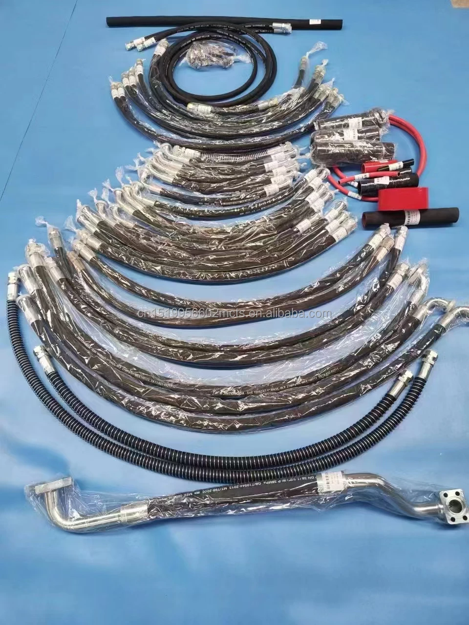 Hydraulic pipes for Komatsu PC200-7 and PC210-7 excavators 20Y-62-41140 20Y-62-17480 20Y-62-41150 20Y-62-17480 20Y-62-41181