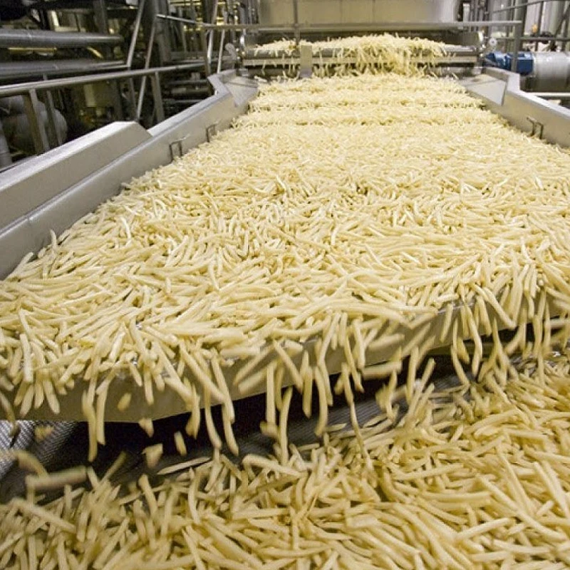 Factory Machinery Fully Automatic Baked Potato Processing Plant Potato Chips Production Line Frozen French Fries Making Machine