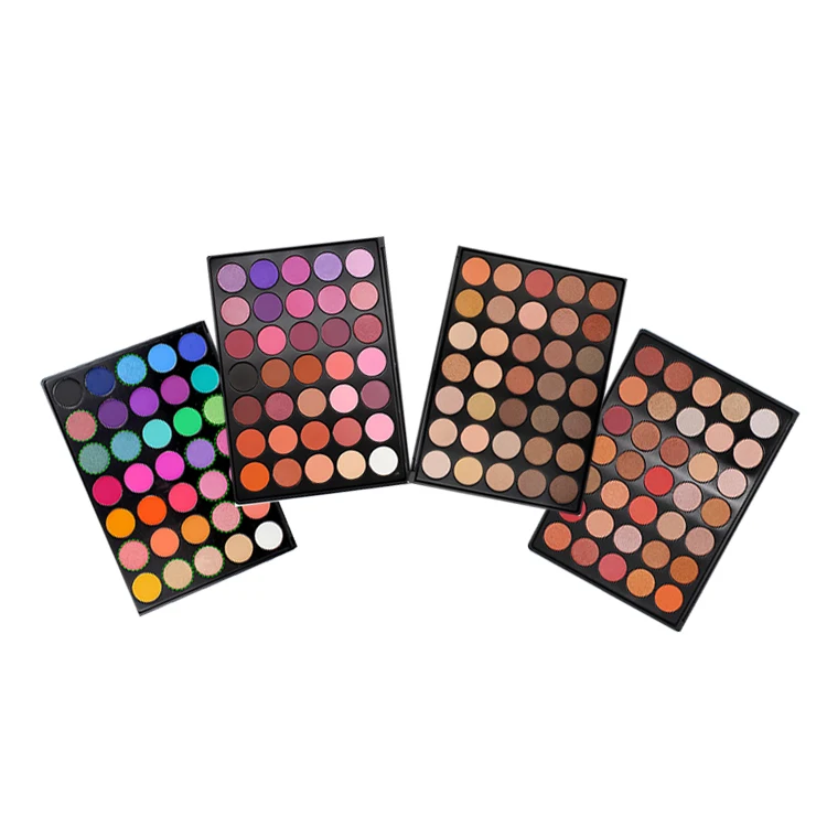 
Custom Eyeshadow Palette Paleta De Sombra High Pigmented Vegan 35 Color Cosmetics Makeup Neno Eye Shadow Palette No Logo 