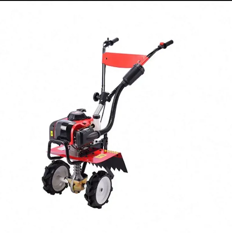 High efficiency micro tiller, weeder, four-stroke rotary tiller, cultivator