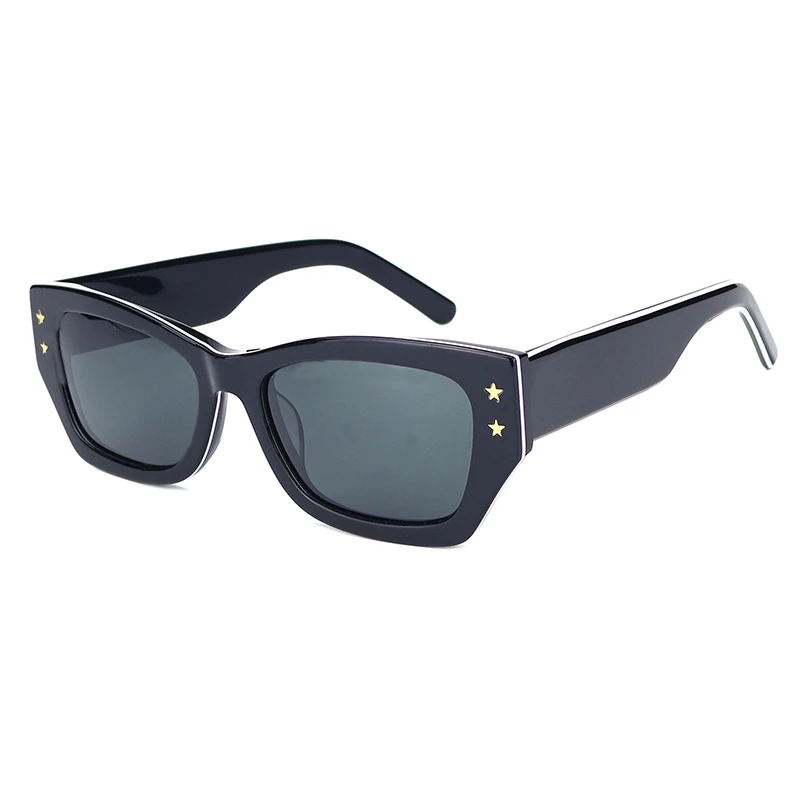 Glasses Manufactur Designer Men Women Sunglasses Logo Fashion Polarized Lens  Frame Acetate Handmade Luxury Brand Sunglasses