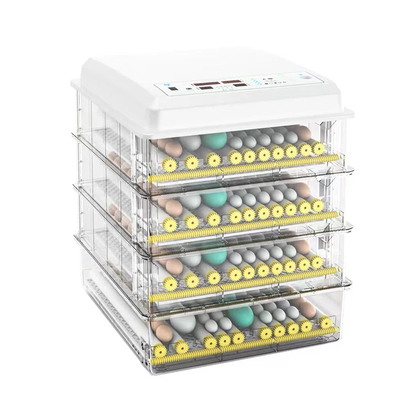 220V Egg Hatching Incubator Machine with 176pcs High Quality Incubators for Goose Duck Bird Reptile Ostrich Turkey Hatching