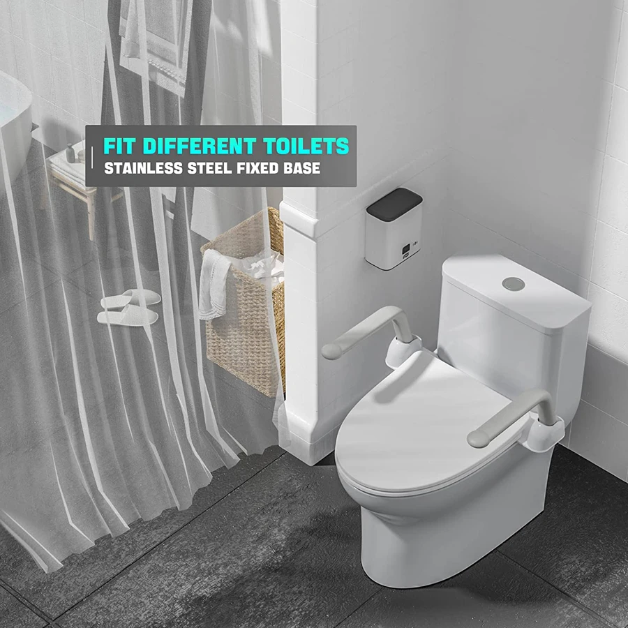 2024 latest hot sale design Toilet Arm Support Toilet Armrest for disabled and old people