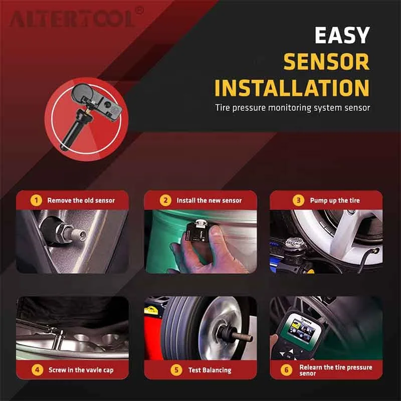 High Precision Tire Pressure Monitor Sensor TPMS Car Tpms Tire Sensor Monitoring System