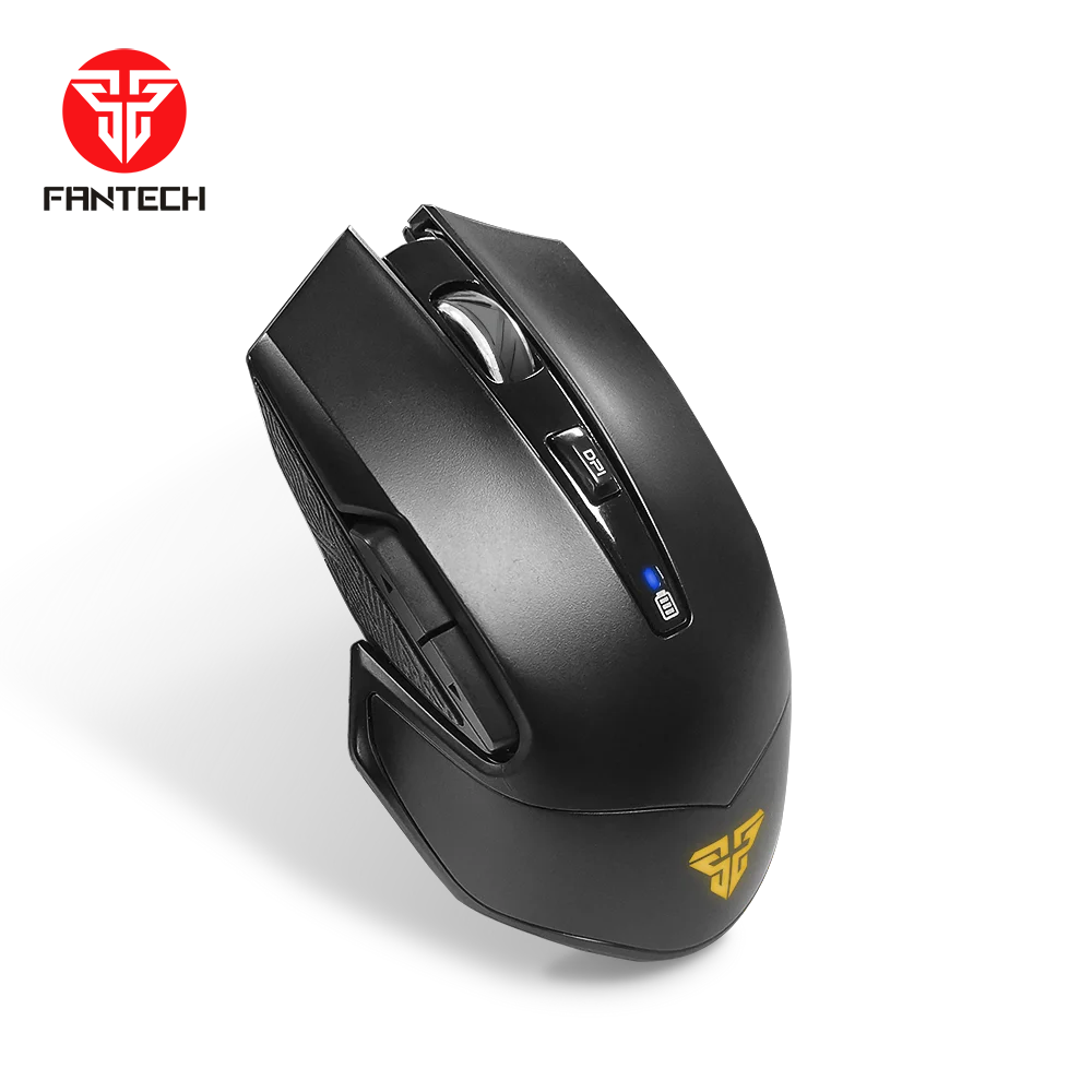 Профессиональная Беспроводная игровая мышь Fantech WGC1 Venom с логотипом на заказ и игровым датчиком PIXART