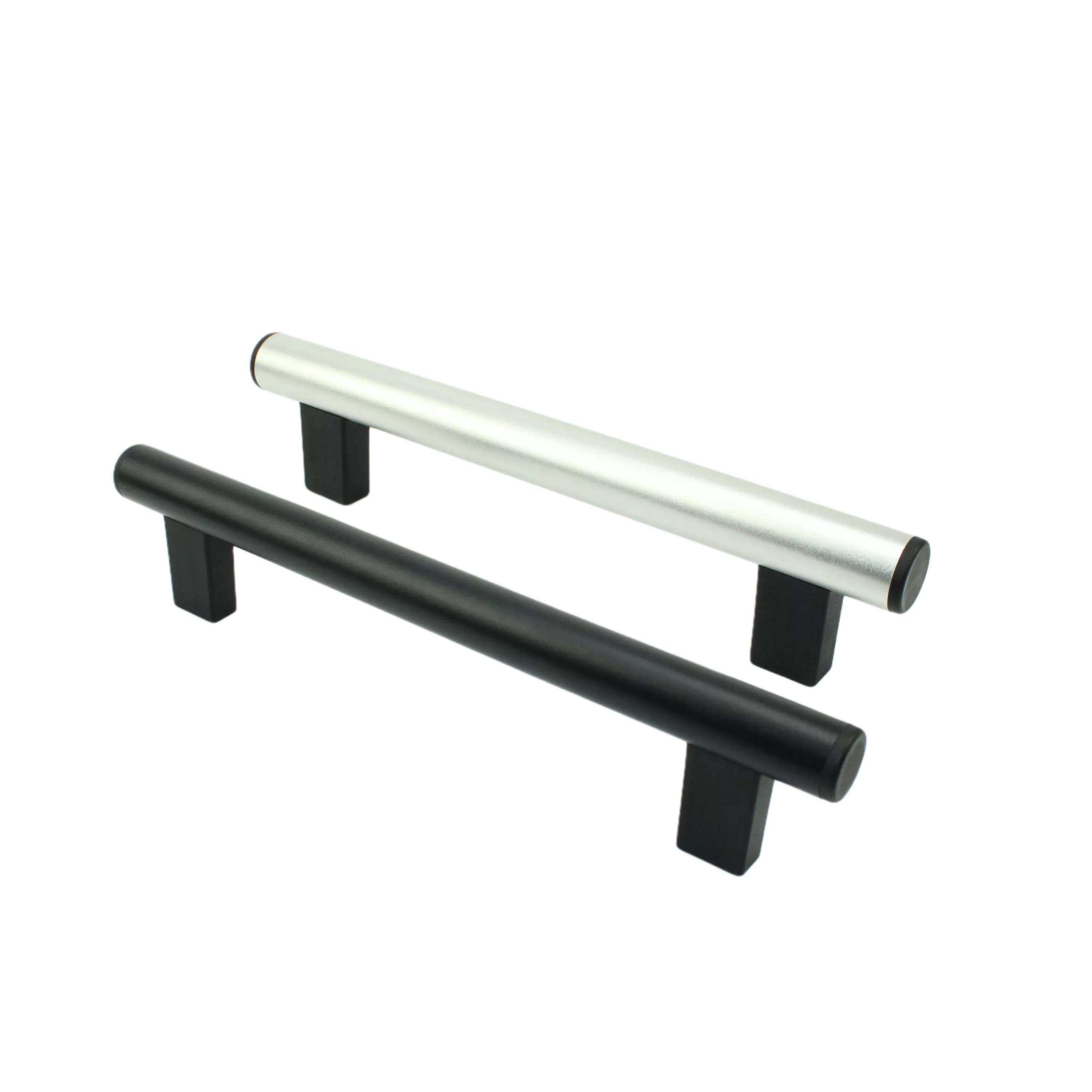 JIASI aluminum alloy bridge handle tubular industrial pull handle industrial metal cabinet handle