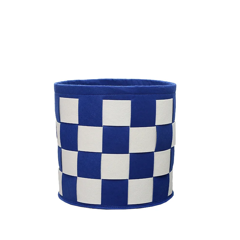 Круглая шахматная доска на выбор многофункциональная фетровая корзина для одежды детей игрушки домашнего белья