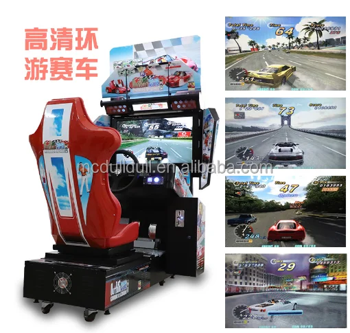Good Profit Coin Operated  Racing Car Game Machine Arcade Racing Simulator Racing Arcade Game