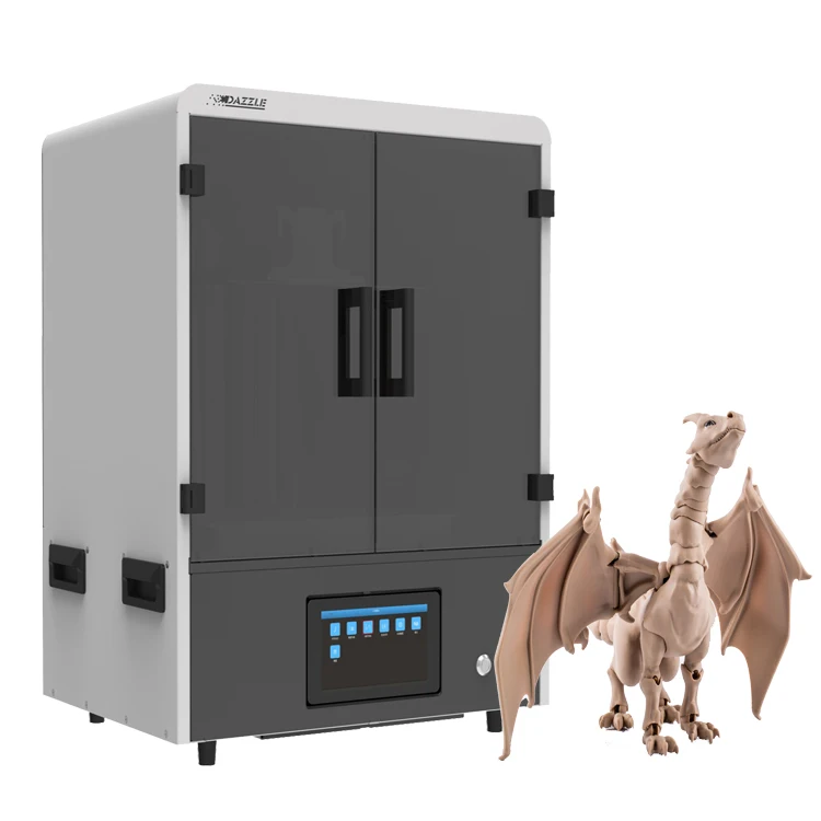 Dazzle Large Size Professional 4k LCD Screen 3D Printer For Toy Jewellery Making Large Format Mass production