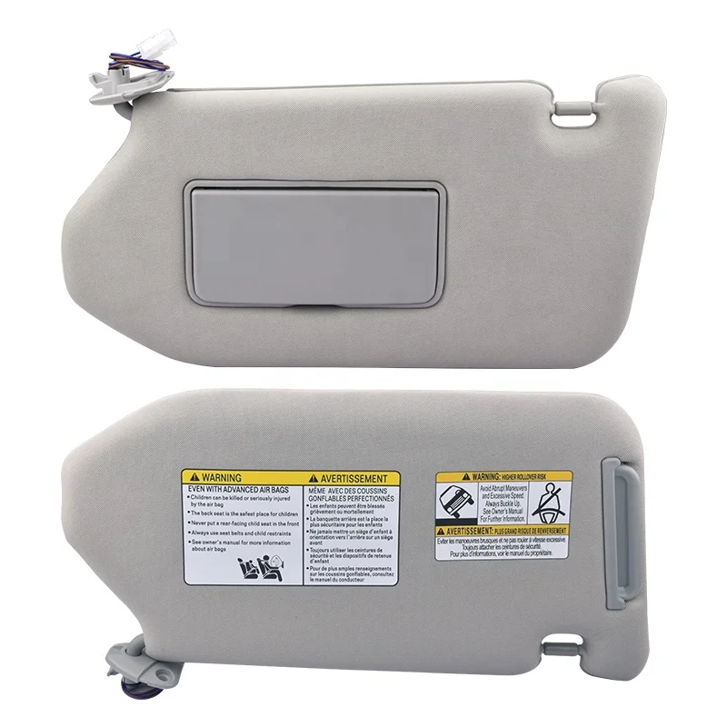 New Driver Sun Visor For 2013-2018 Nissan Pathfinder 2014-17 Infiniti QX60 With Lamp 96401-9PB0A 964009PB0A