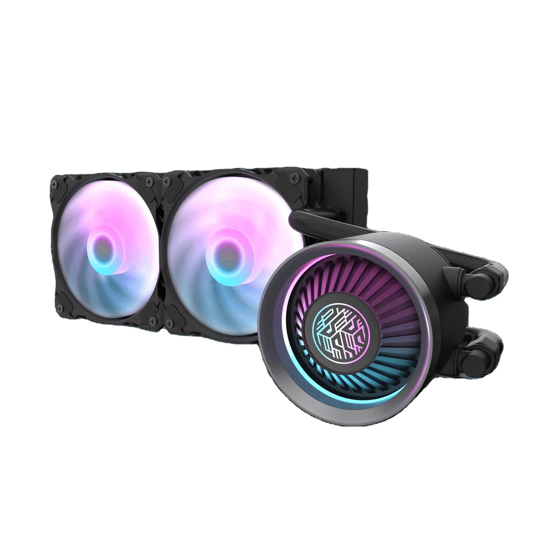 Новейшее охлаждение darkFlash DN240 Поддержка 1700 ЦП кулер для воды