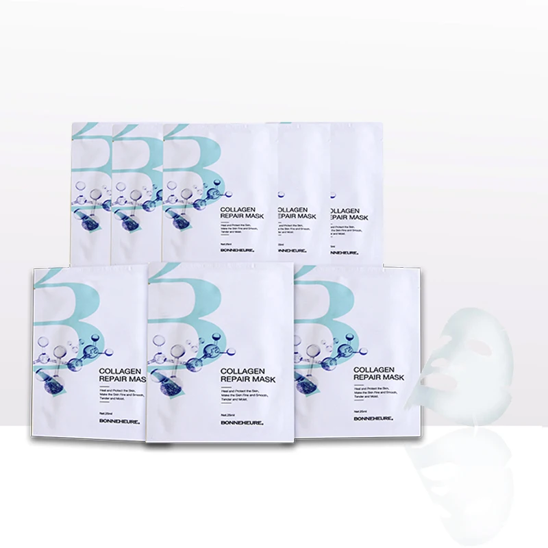 Professional Beauty Humanized Type III Collagen Repair Facial Mask For IPL Hydro Treatment Medical Cold Compress Patch