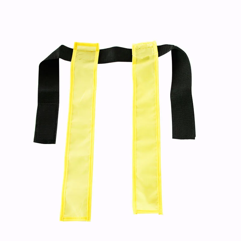 Early education puzzle teaching outdoor sports running chasing tear off ribbon belts flag football belt set