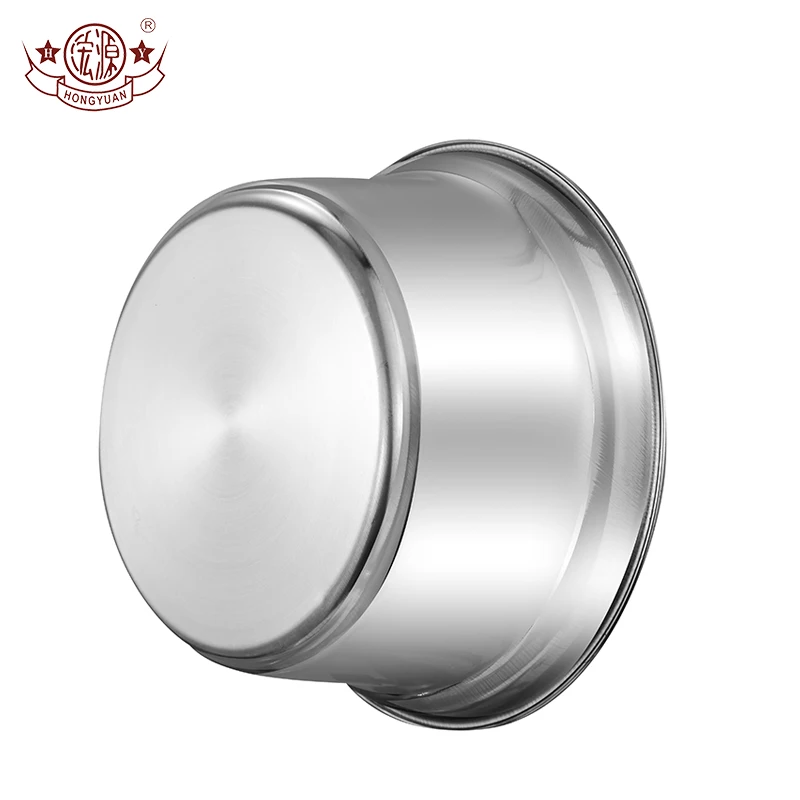 Wholesale home kitchen cookware metal sauce pot stainless stew inner pot