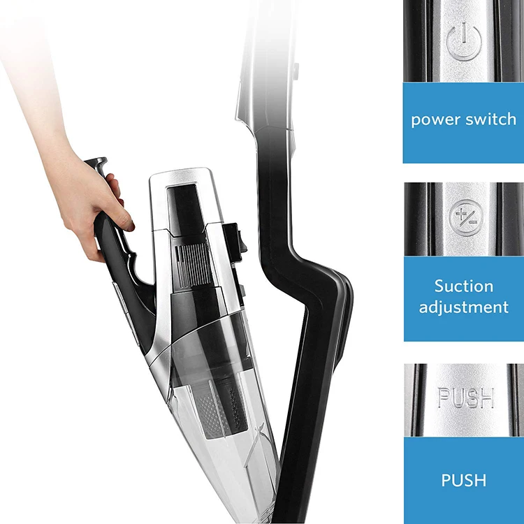 2 in 1 Cordless and Handheld Vacuum Cleaner Accessories on the Unit household vacuum cleaner