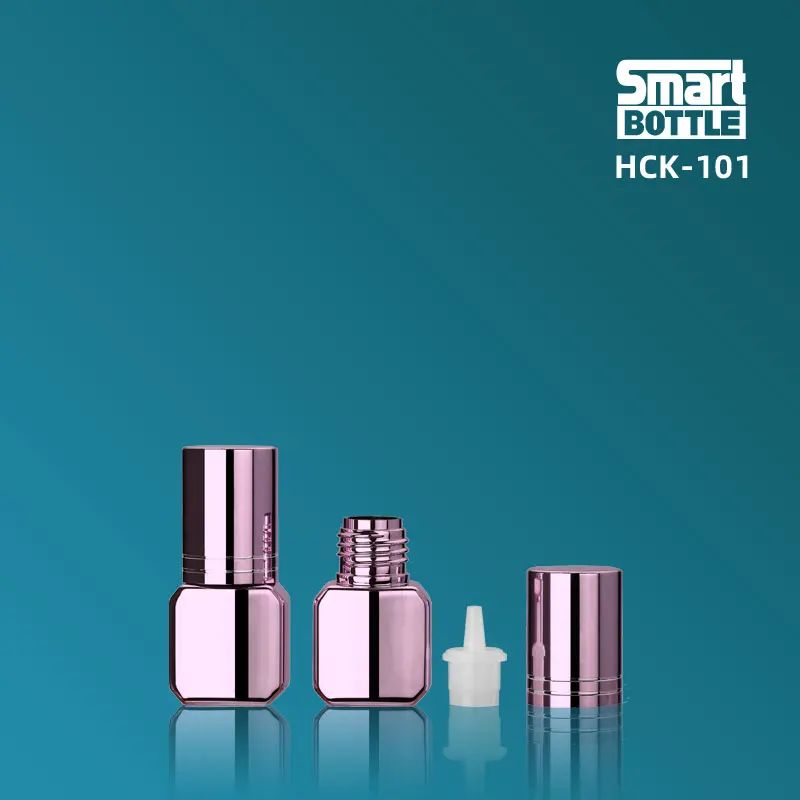 Private label 3ML 5ML 10ML 15ML empty high quality nail lash eyelash extension glue bottle