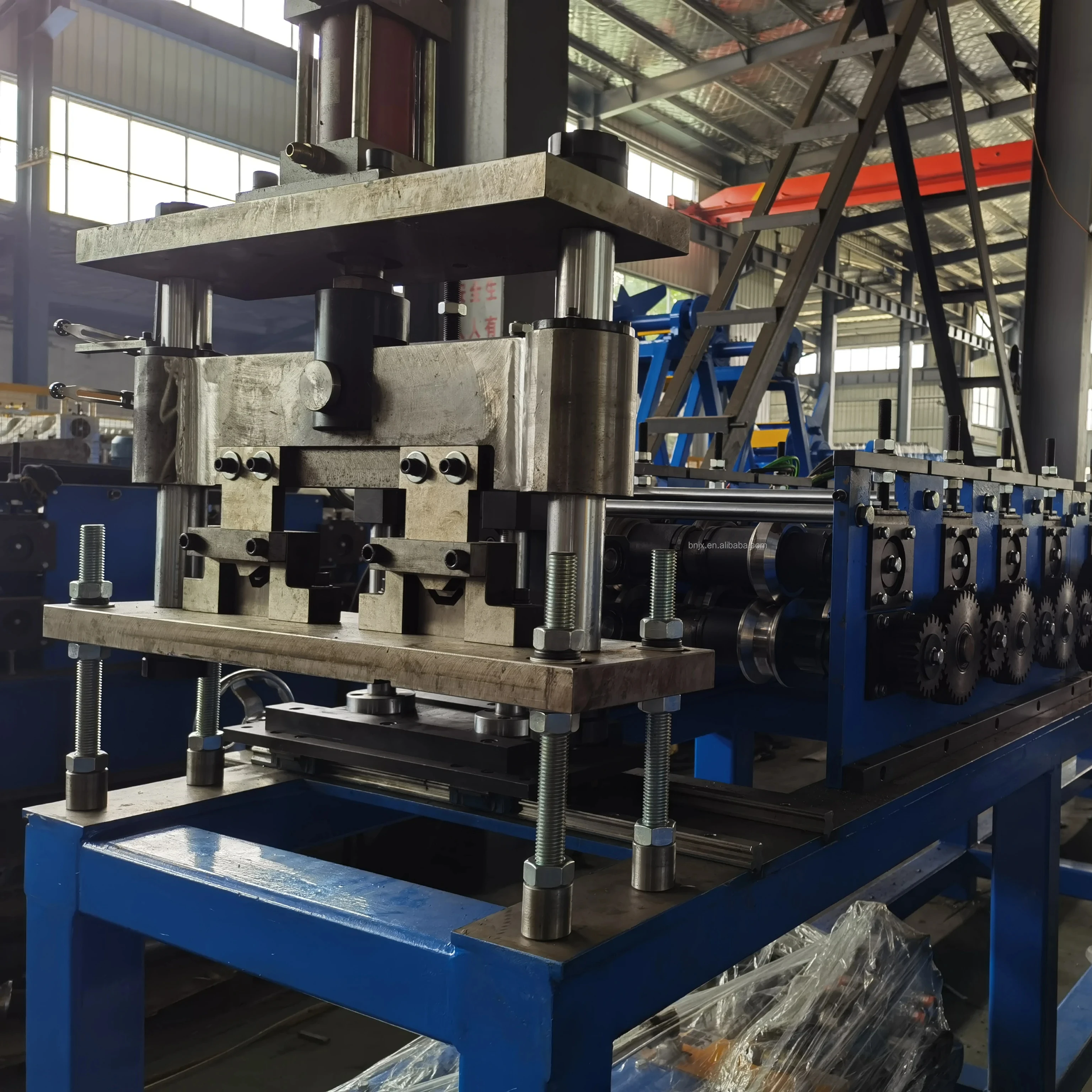 Best C And Omega Profile Making Stud And Track Used C U Channel Double Line Light Keel Roll Forming Machine