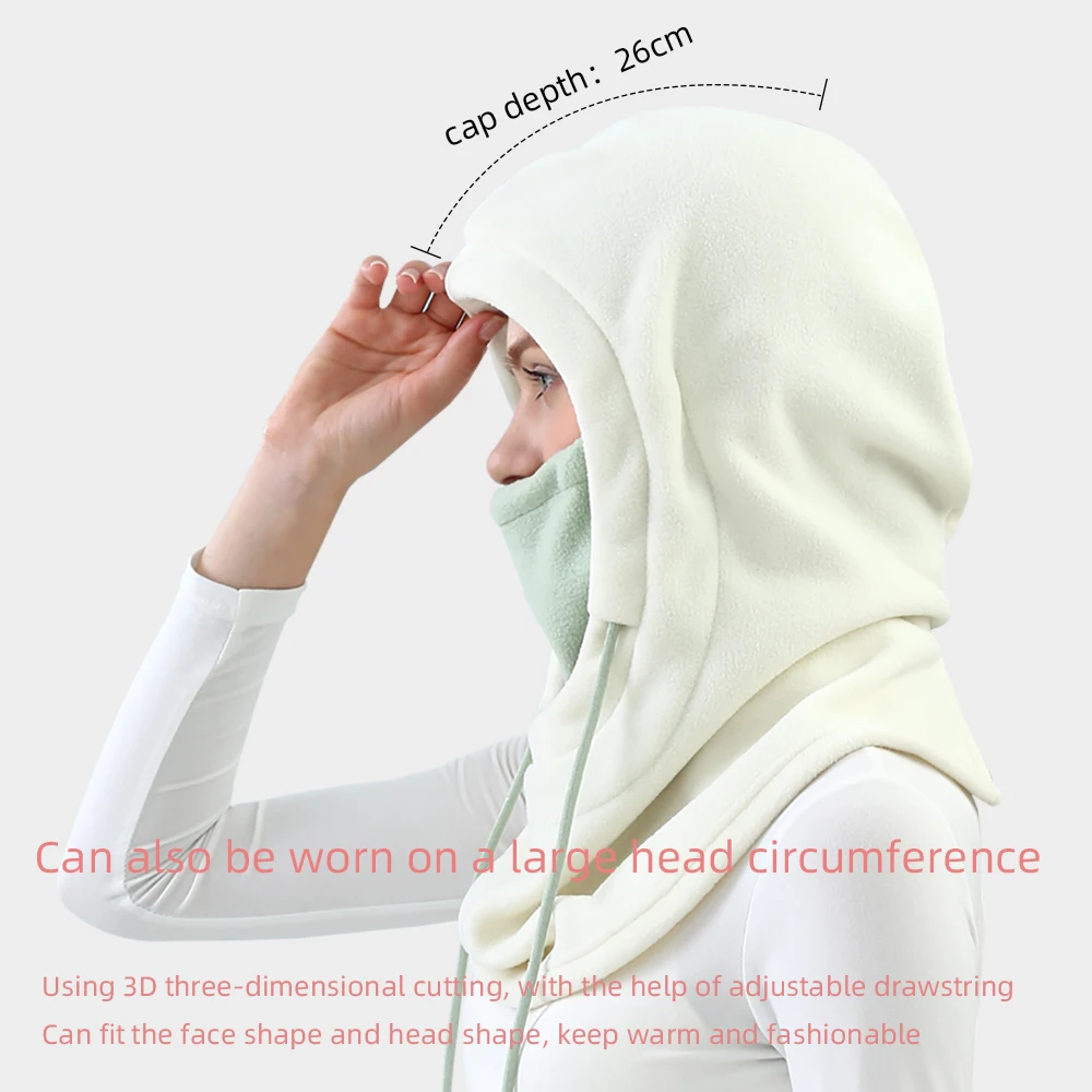 RTS Winter Cycling Neck Gaiter Thermal Ski Mask Face Cover Windproof Balaclava Outdoor Sports Running Scarf Beanies Hats