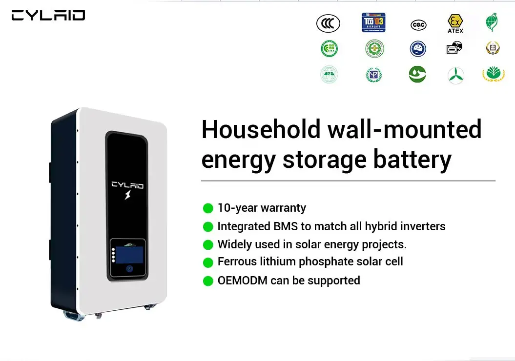 Cylaid 48V 100Ah 200Ah Power Wall Bank Lithium Ion UPS Pack Home Energy Storage 5KW 10KW Solar Power System 48V Lifepo4 Battery