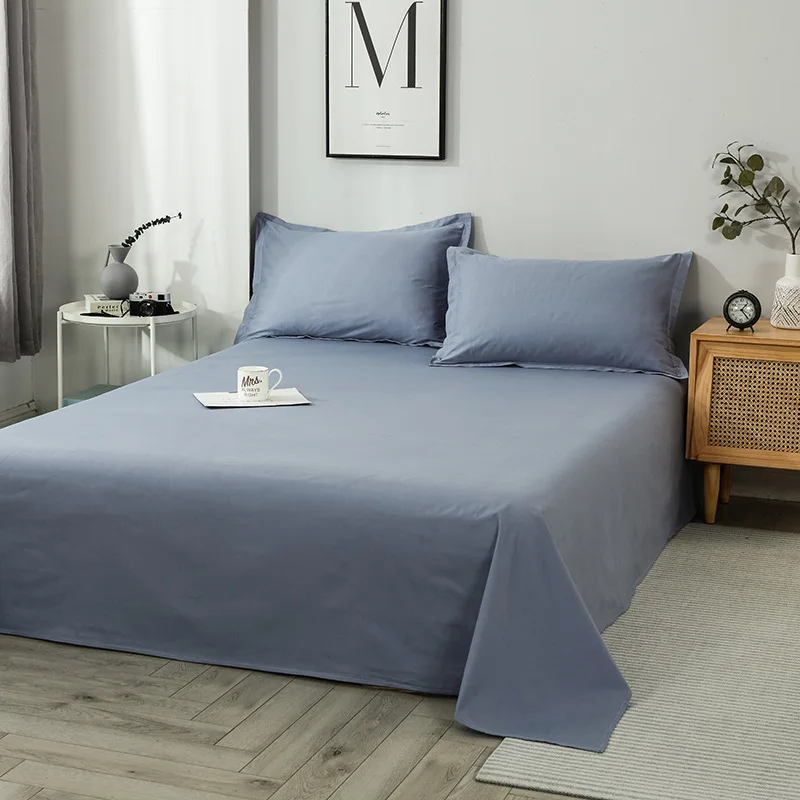 Оптовая продажа односпальная кровать размера «Queen Size» хлопковое постельное белье 100 хлопок двухспальные простыни для кроватей Королевский
