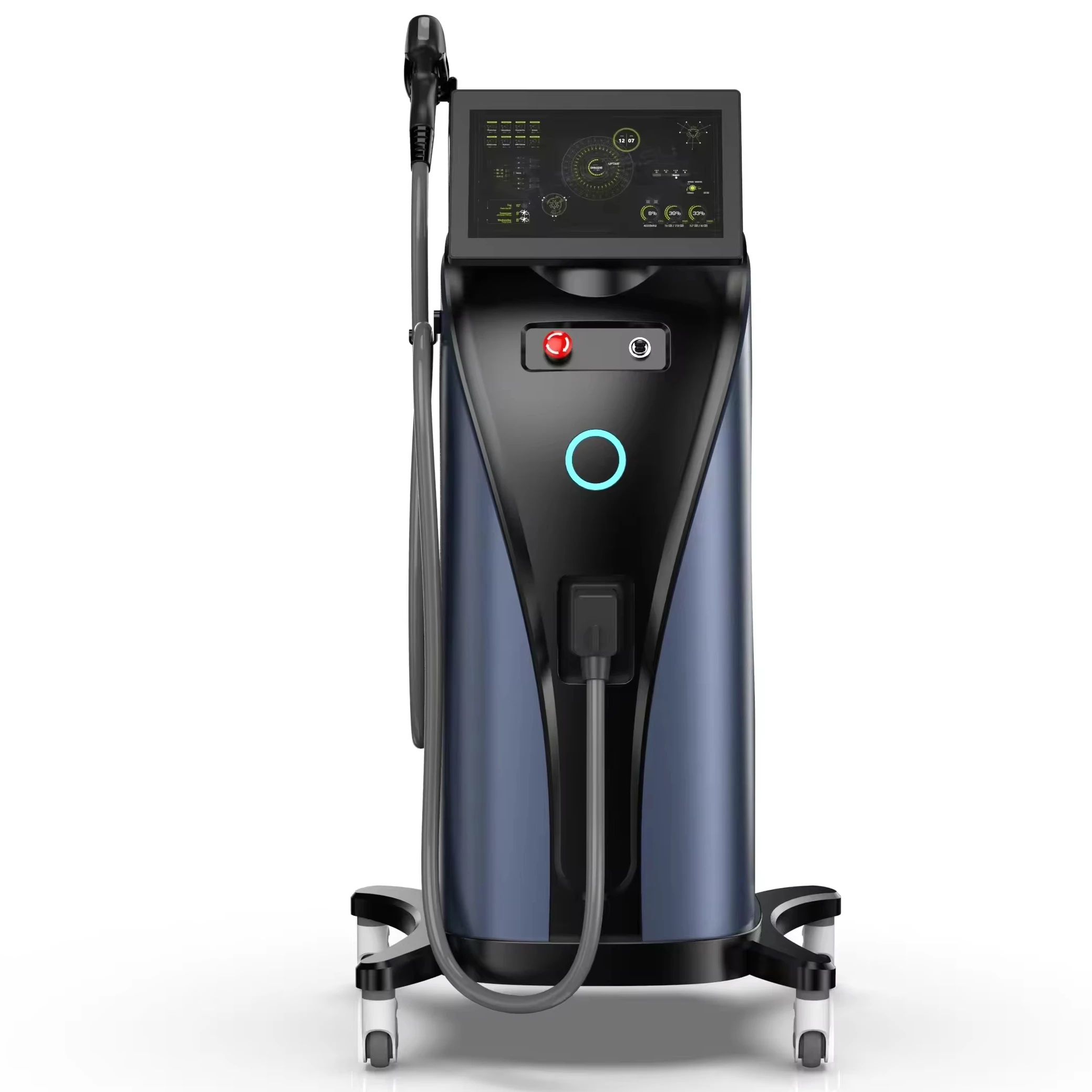2024 Newest Design OEM/ODM  High quality 1200W Diode Laser 808 nm hair removal machine 600W handle with 5 heads