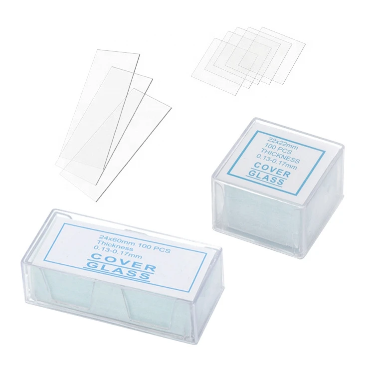Laboratory Disposables Glass Slide Cover 50 place 7101 7102 Microscope Slide Slip