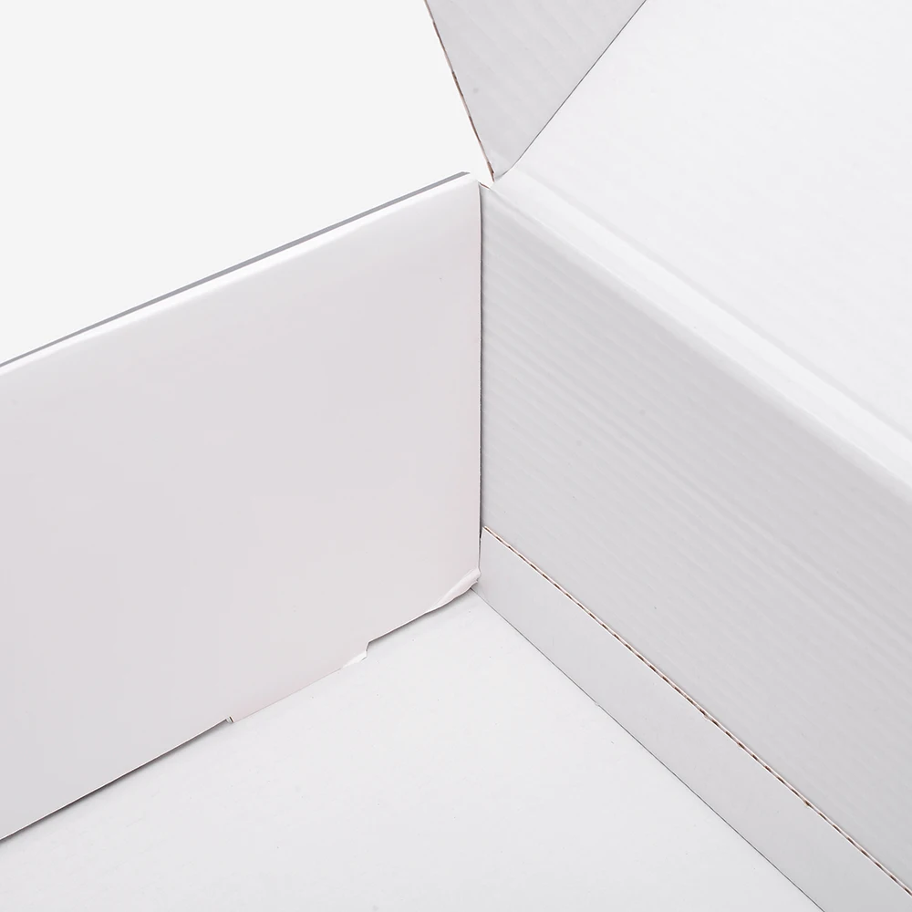 Custom Logo Recycled Big Size Electronics Packaging Cardboard Paper Corrugated Shipping Box With Plastic Handle