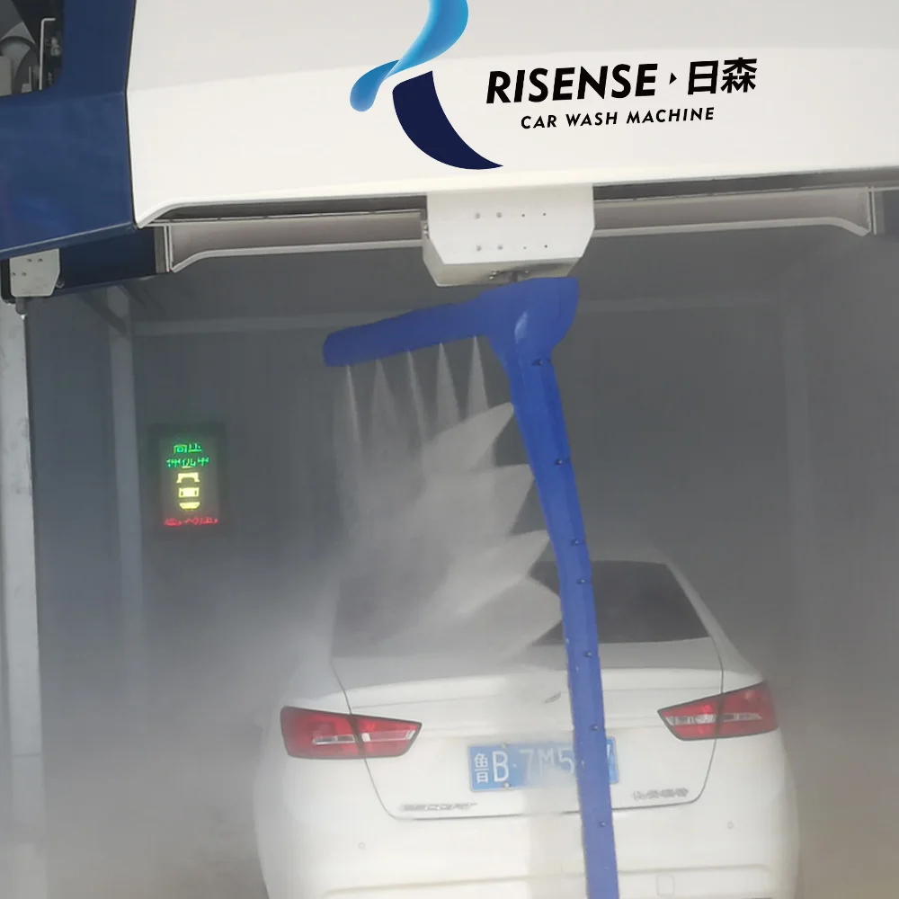 HP-260 low price automatic touchless car wash machine lavado automatico de autos successful installed in Romania