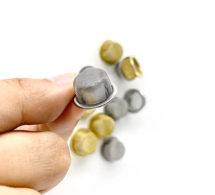 Processing custom stainless steel rimmed filter cap bowl filter