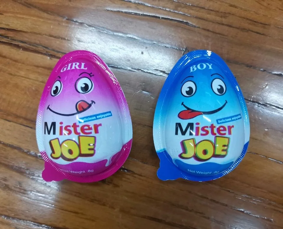 chocolate  egg with toys