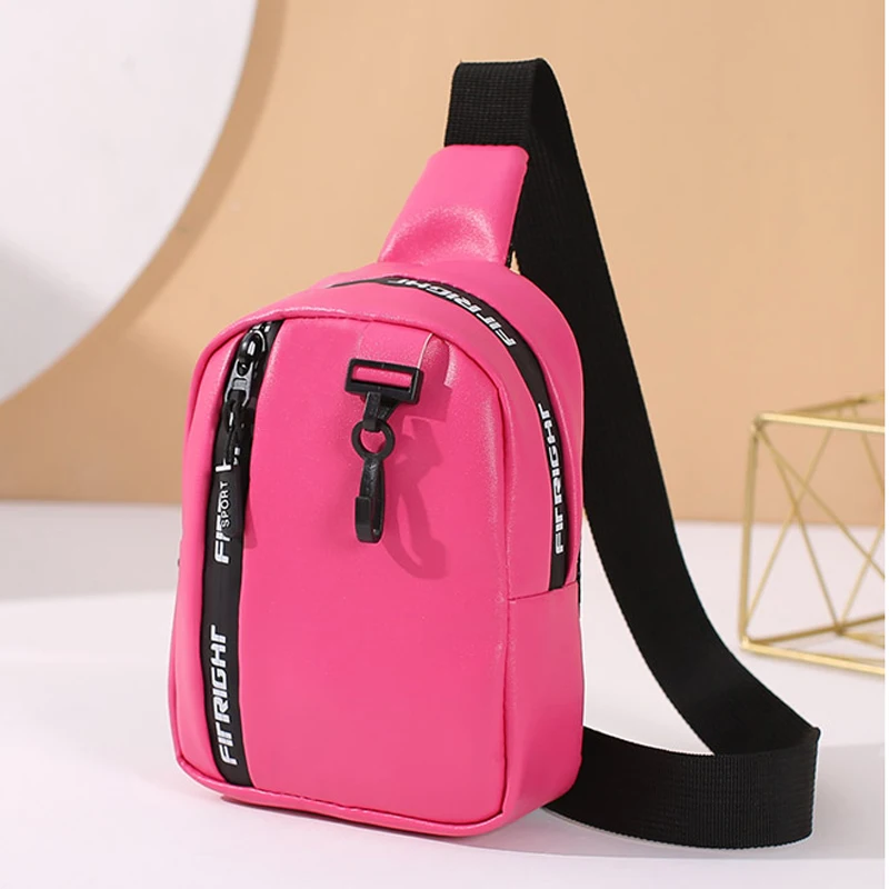 Wholesale 2024 newly PU Crossbody bag classic design lady fashion shoulder Chest Bag Casual Leather waist bag For Women