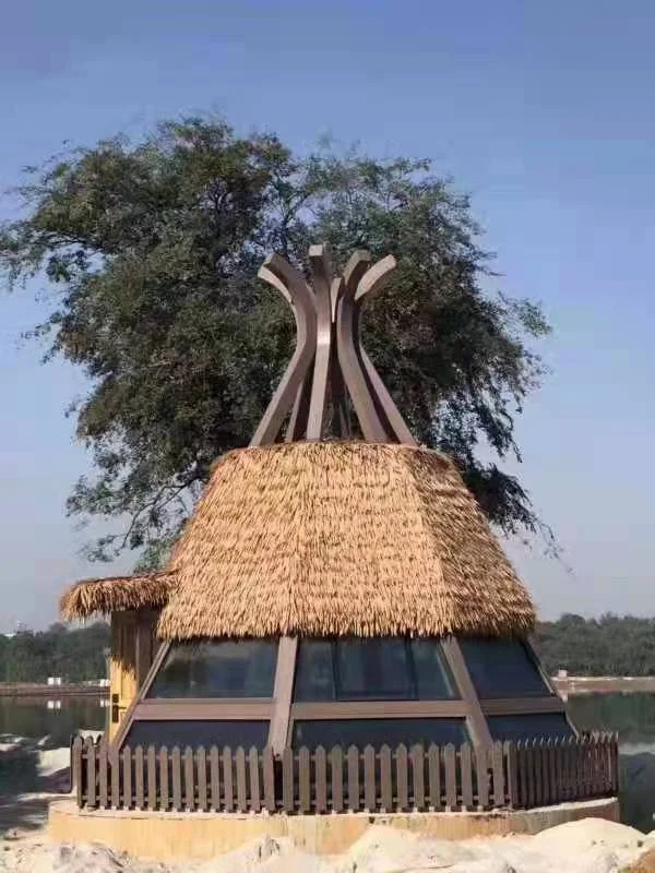 Wholesale Forever Artificial Bamboo Mexican Synthetic Palm  Thatch