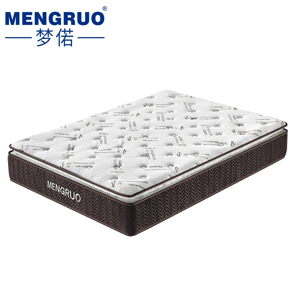 Man Use High Density Foam Double Bed Mattress Wholesale Price 72 x 60 Inch Pocket Coil Spring Mattress