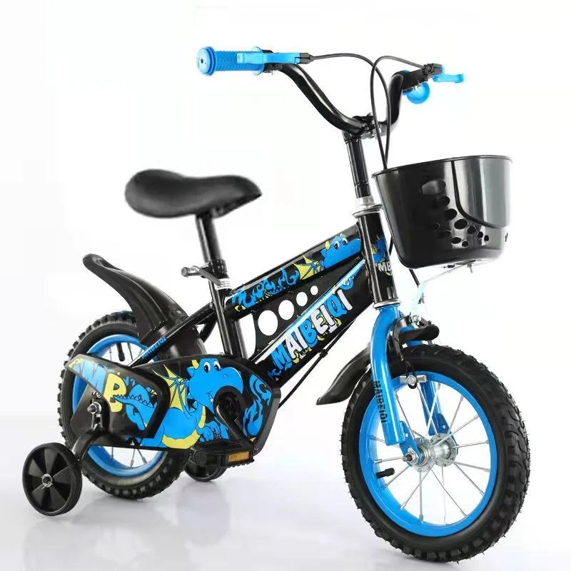 cheap high quality 12 14 16 18 inch baby quad bikes for kids bike carbon steel frame with training wheel children bicycle