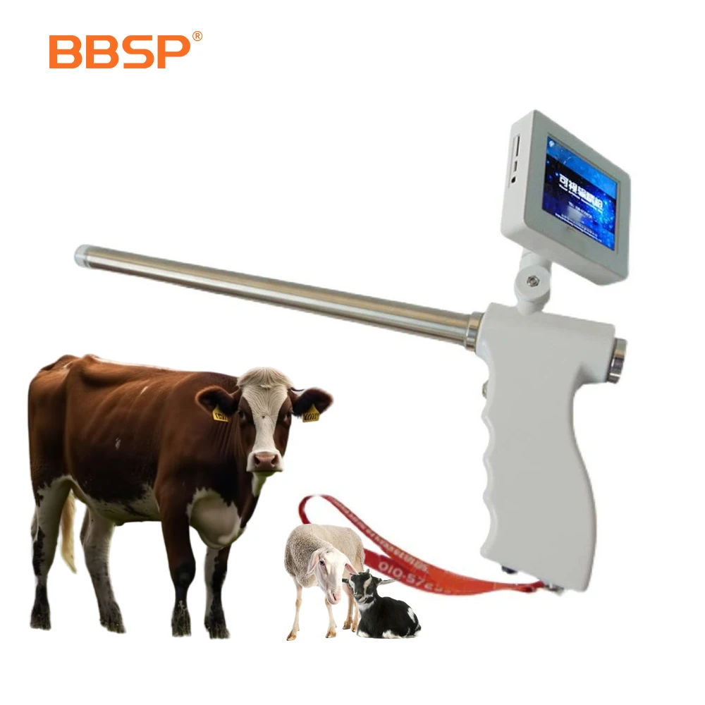 Portable Visual Artificial Insemination Gun For Cow Cattle Visual Semen Infusion With Ai Sheath Free