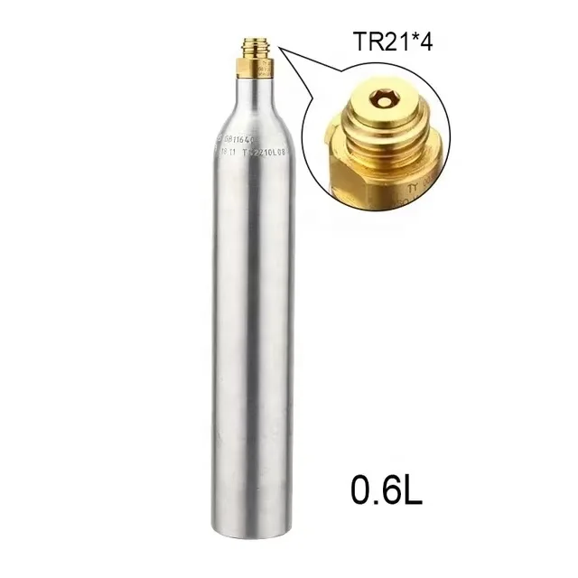 Upgrade Co2 Regulator,Mini Co2 Charger For Soda Water Gas Cylinder Tr21*4 0-90PSI Homebrew Kegging Fast Carbonation