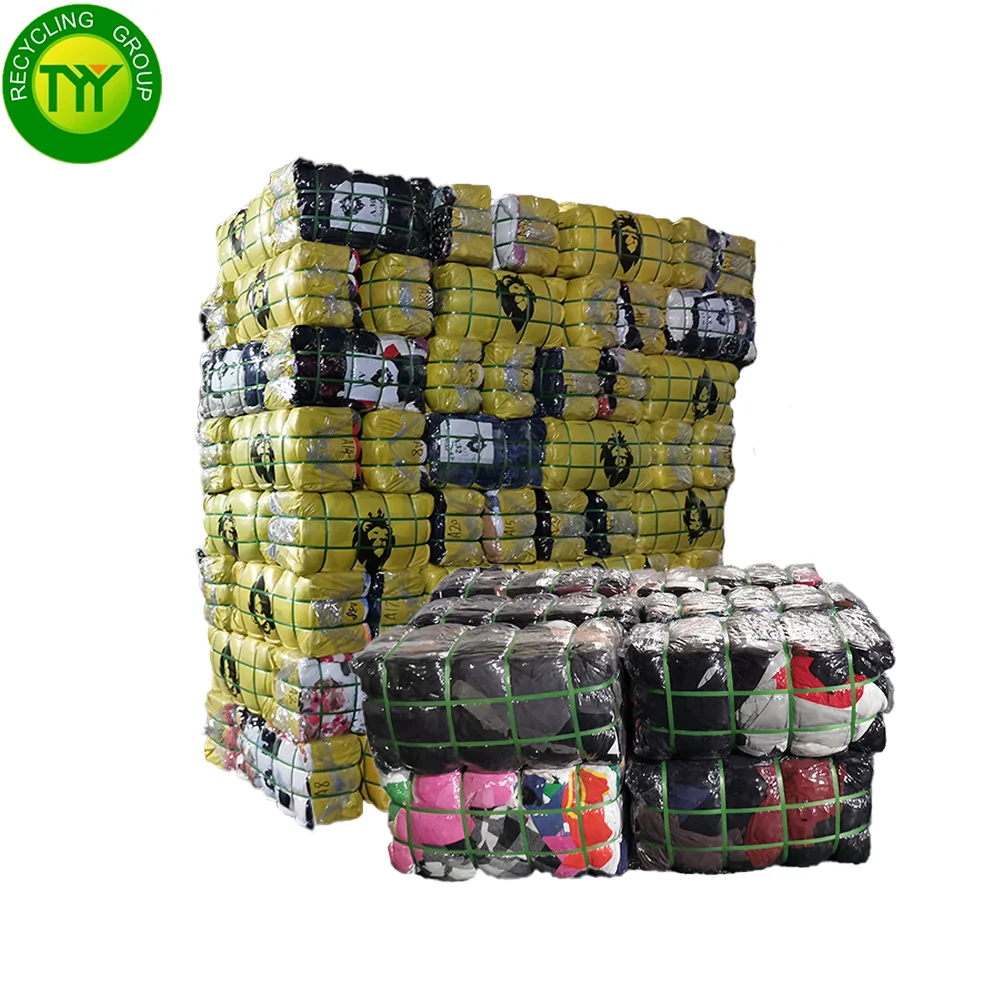buy second hand clothes bales from uk 45kg-50kg wholesale china mixed used clothes bales